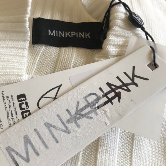 Minkpink high neck body in dress - Picture 4 of 4